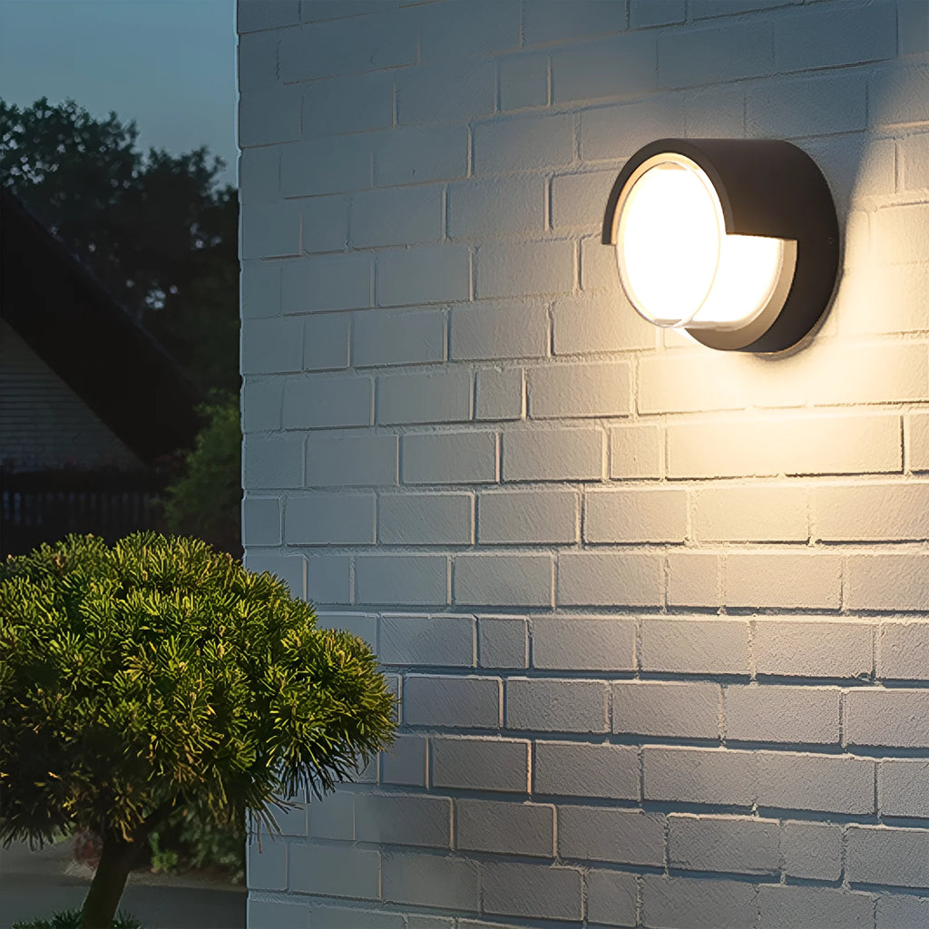 Braytron Walls Wandarmatuur 15W IP65 Grijs G1 RND 3IN1