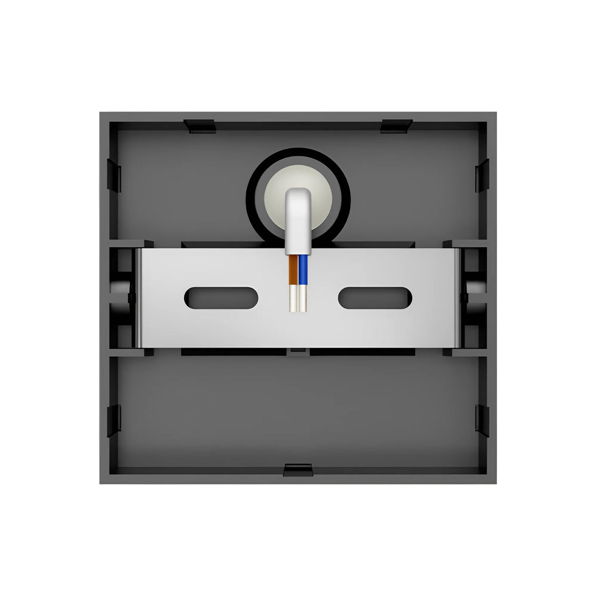 Braytron Vekta Wandlamp IP65 Grijs C WL.1 1x6W 3IN1