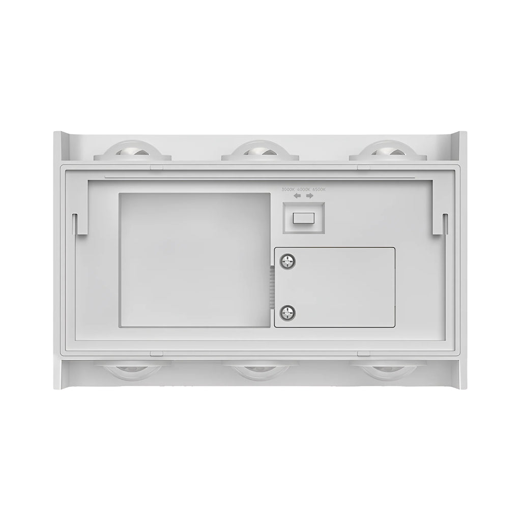 Braytron Vector Wandlamp IP65 Wit B WL 6x1W 3IN1