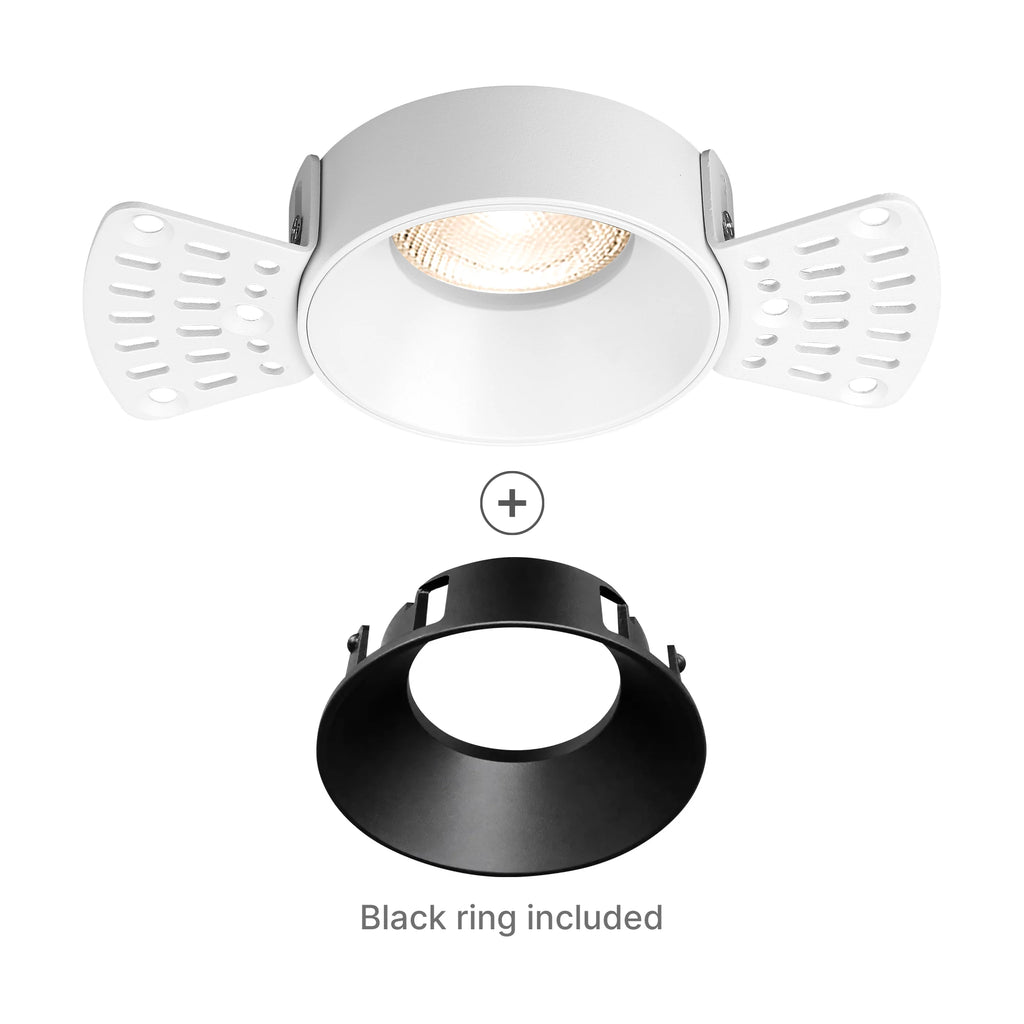 Braytron Gata LED Spot Zwart TR 1 RND