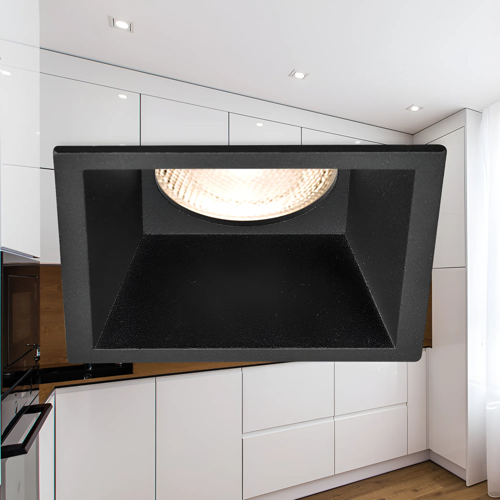 Braytron Tetra LED Spot Zwart CF SQR
