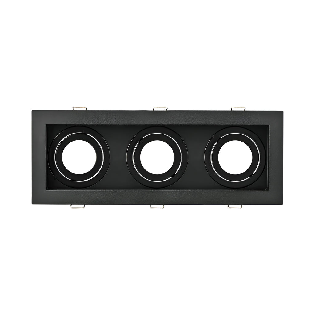 Braytron Beta LED Spot Zwart A SQR 3D