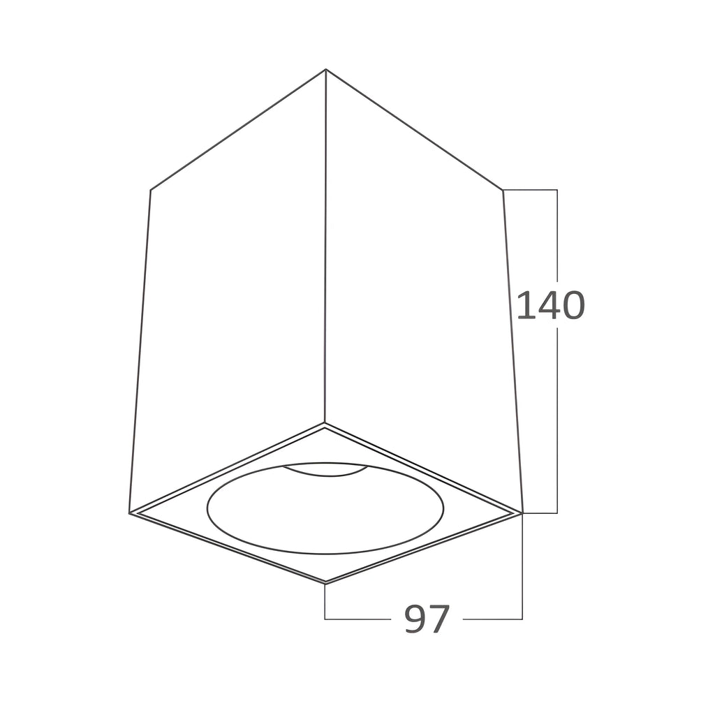 Braytron Beta LED Spot GU10 Wit 9414 SQR