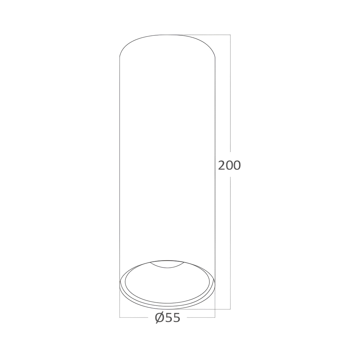 Braytron Gama LED Spot GU10 Wit 5520 RND