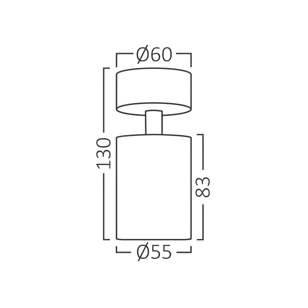 Braytron Beta LED Spot GU10 Zwart SRD_1