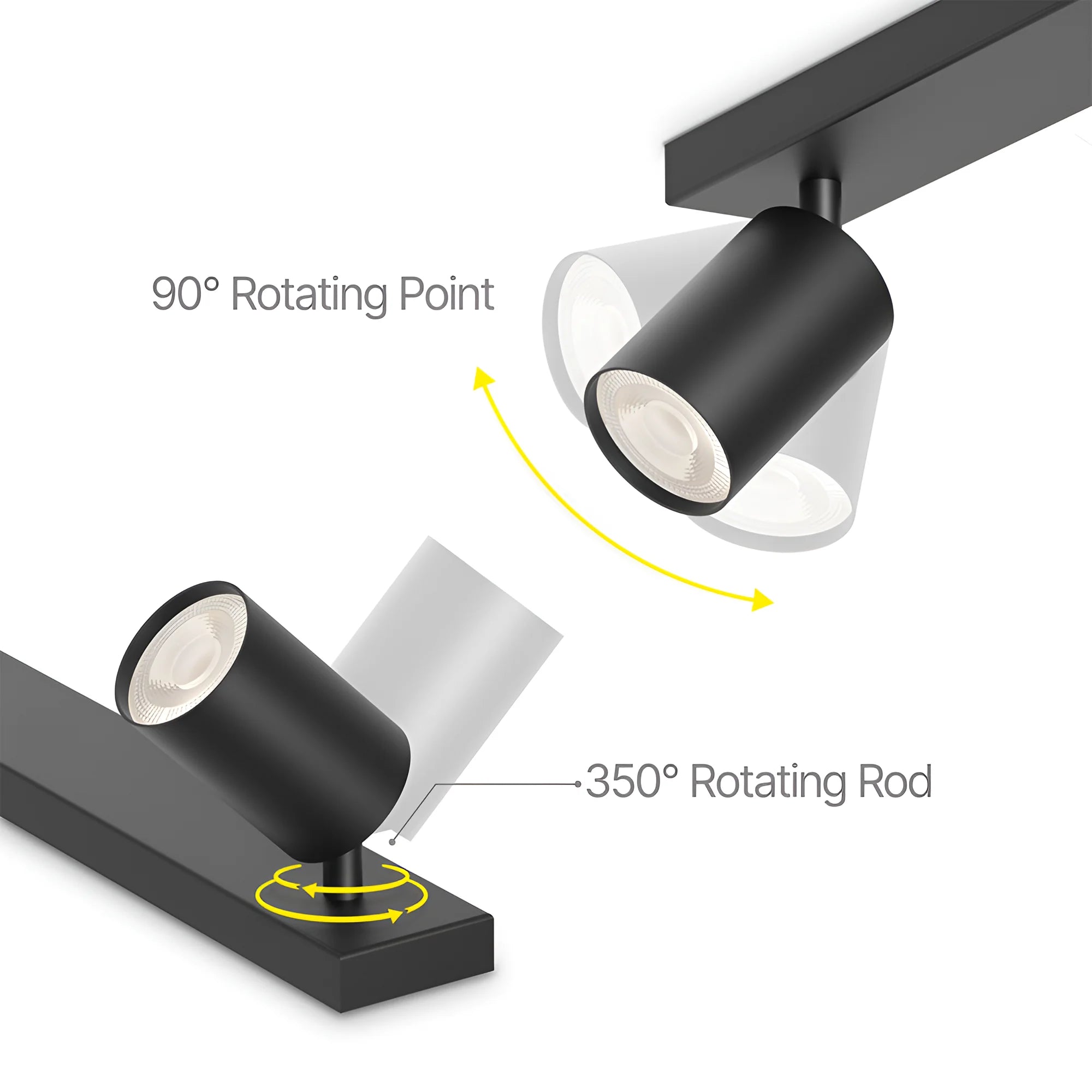 Braytron Beta LED Spot GU10 Zwart RCT_6