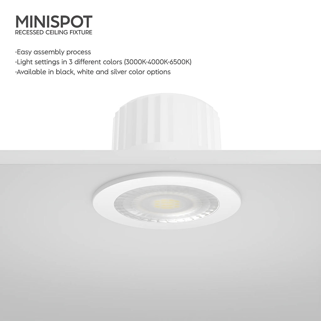 Braytron Minispot LED Spot 3W IP54 A 38D 3C 3IN1