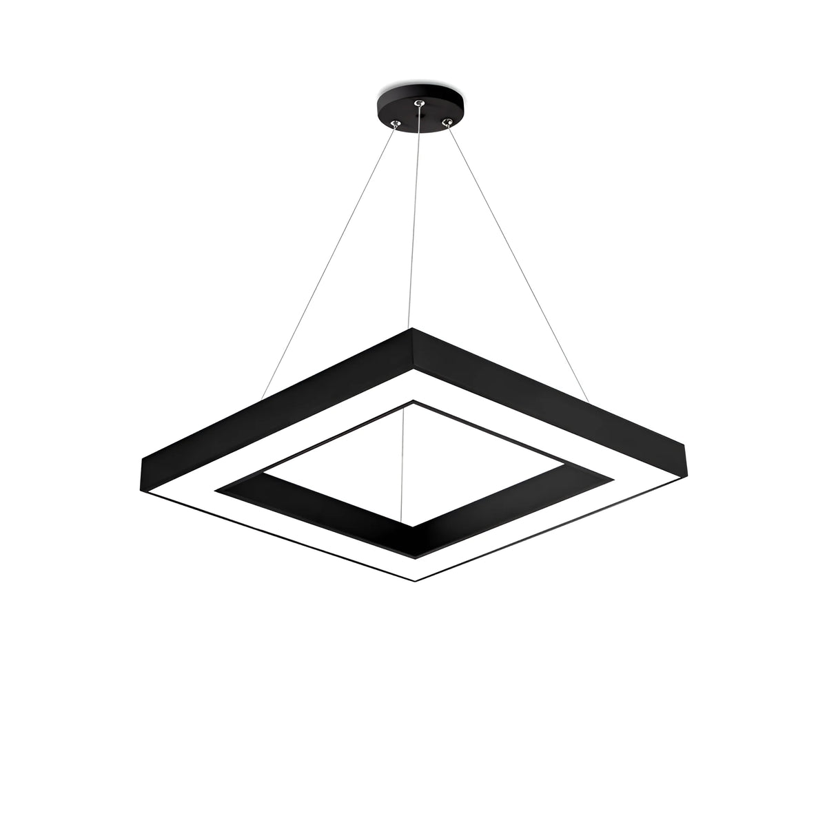 Braytron Blade Plafondlamp 36W Zwart PD SQR 3IN1