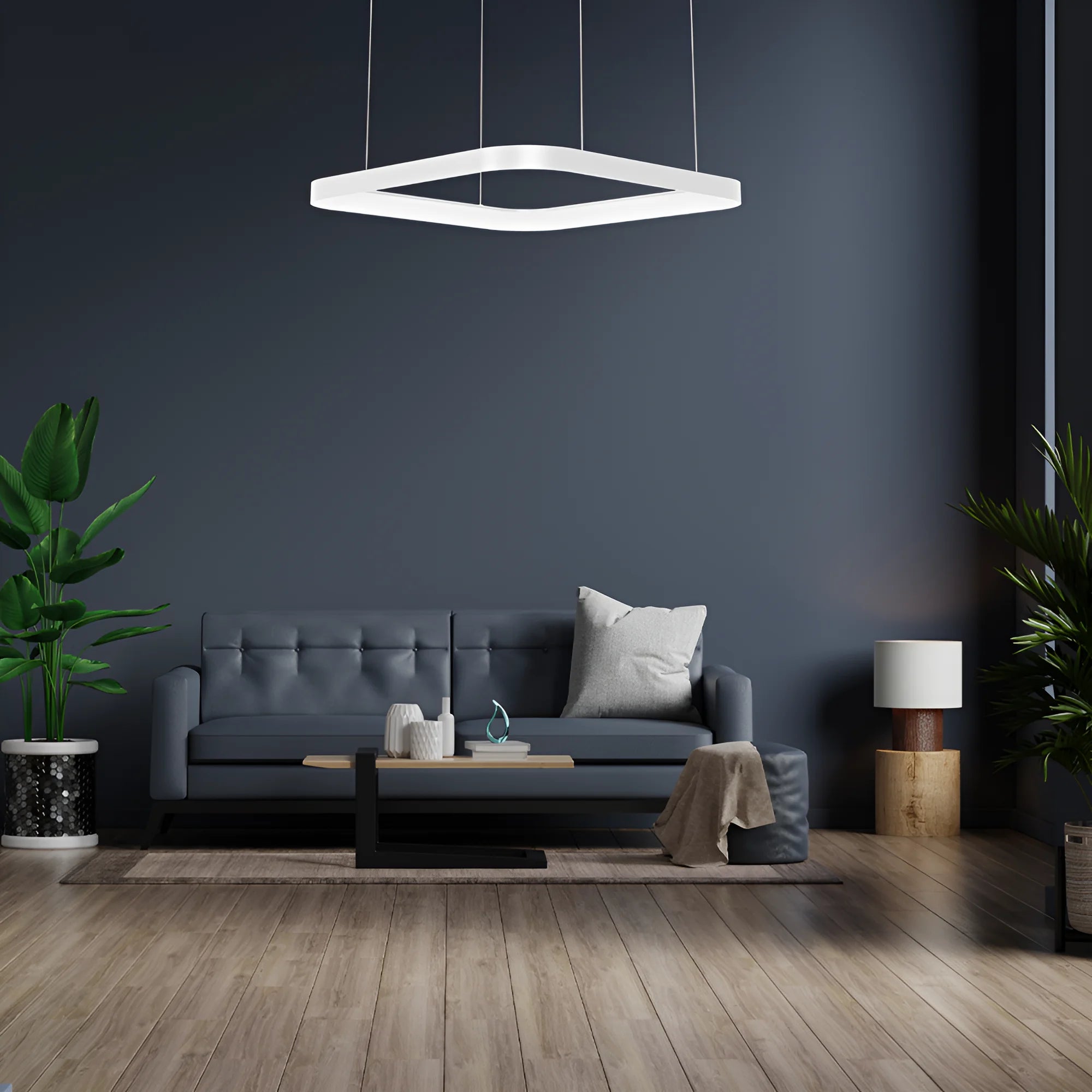 Braytron Bella Plafondlamp 36W IP20 Wit SLP PD SQR 3IN1