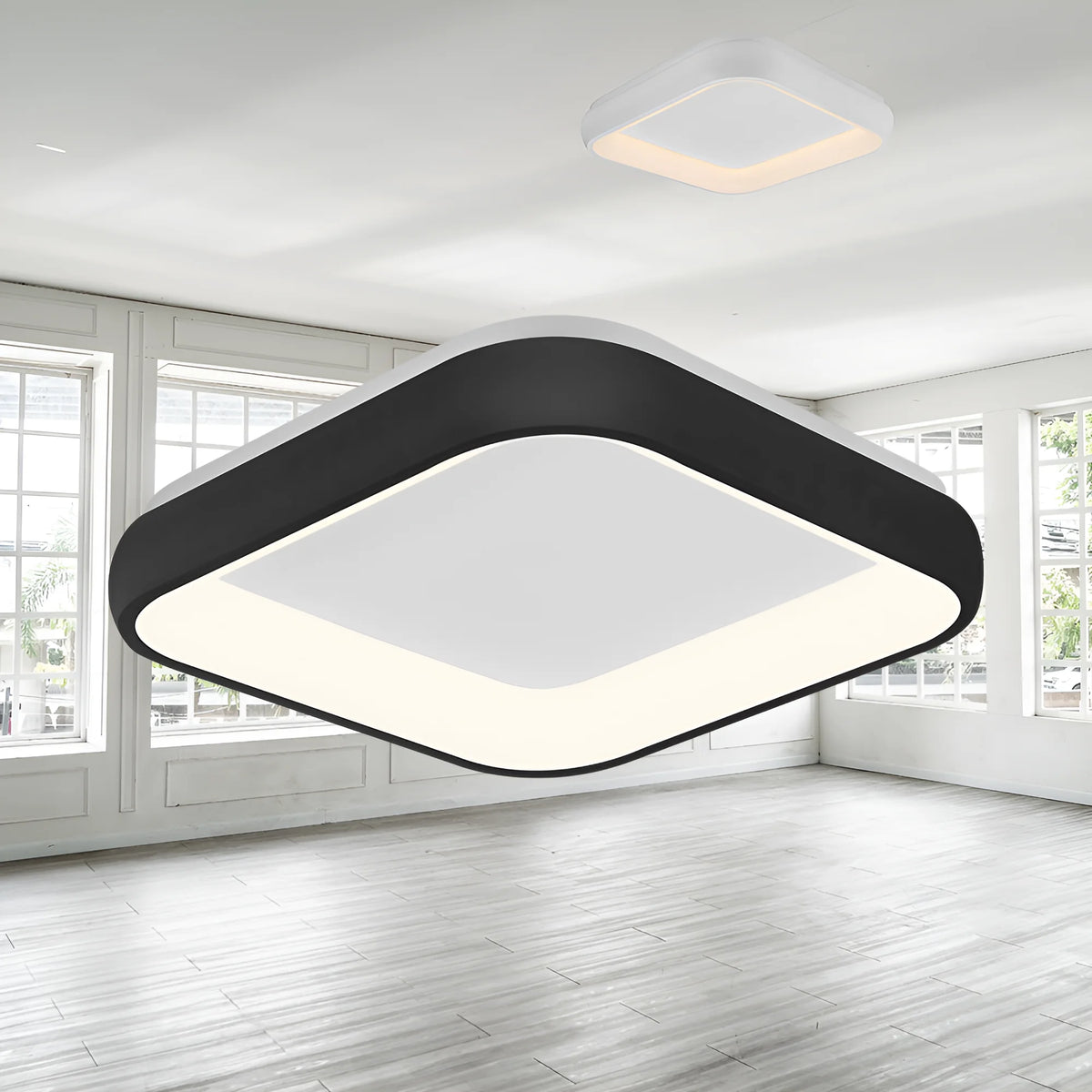 Braytron Bella Plafondarmatuur 36W IP20 Zwart MLS SR SQR 3IN1