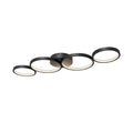 Braytron Nela Plafondlamp 60W IP20 Zwart SR1 RND RMT
