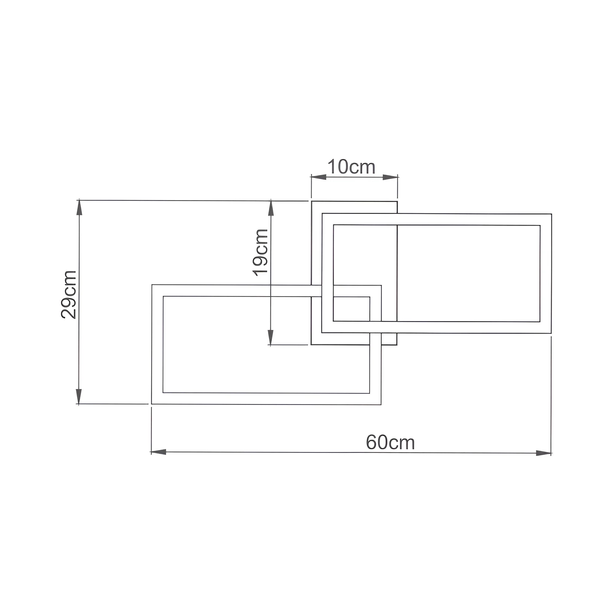 Braytron Nela Plafondlamp 40W IP20 Zwart SS1 RND RMT
