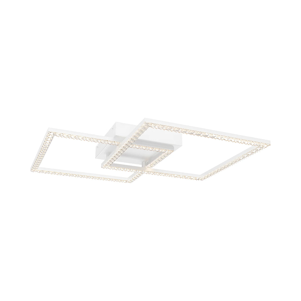 Braytron Crystal Plafondlamp 55W Wit A 3IN1 RMT