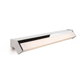 Artdelight Mirror - Spiegellamp/Badkamerlamp - L58cm - Mat staal