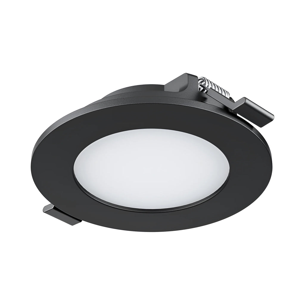 Braytron Smd LED Paneel 4W Zwart CRP RND DIM 3INC 3IN1