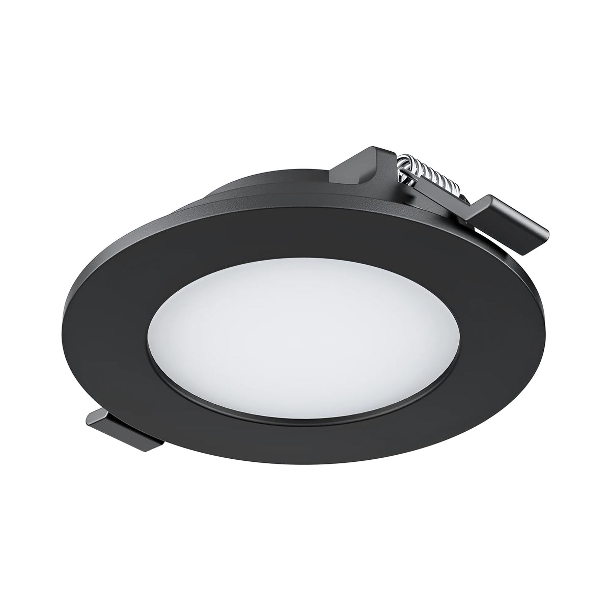 Braytron Smd LED Paneel 4W Zwart CRP RND DIM 3INC 3IN1