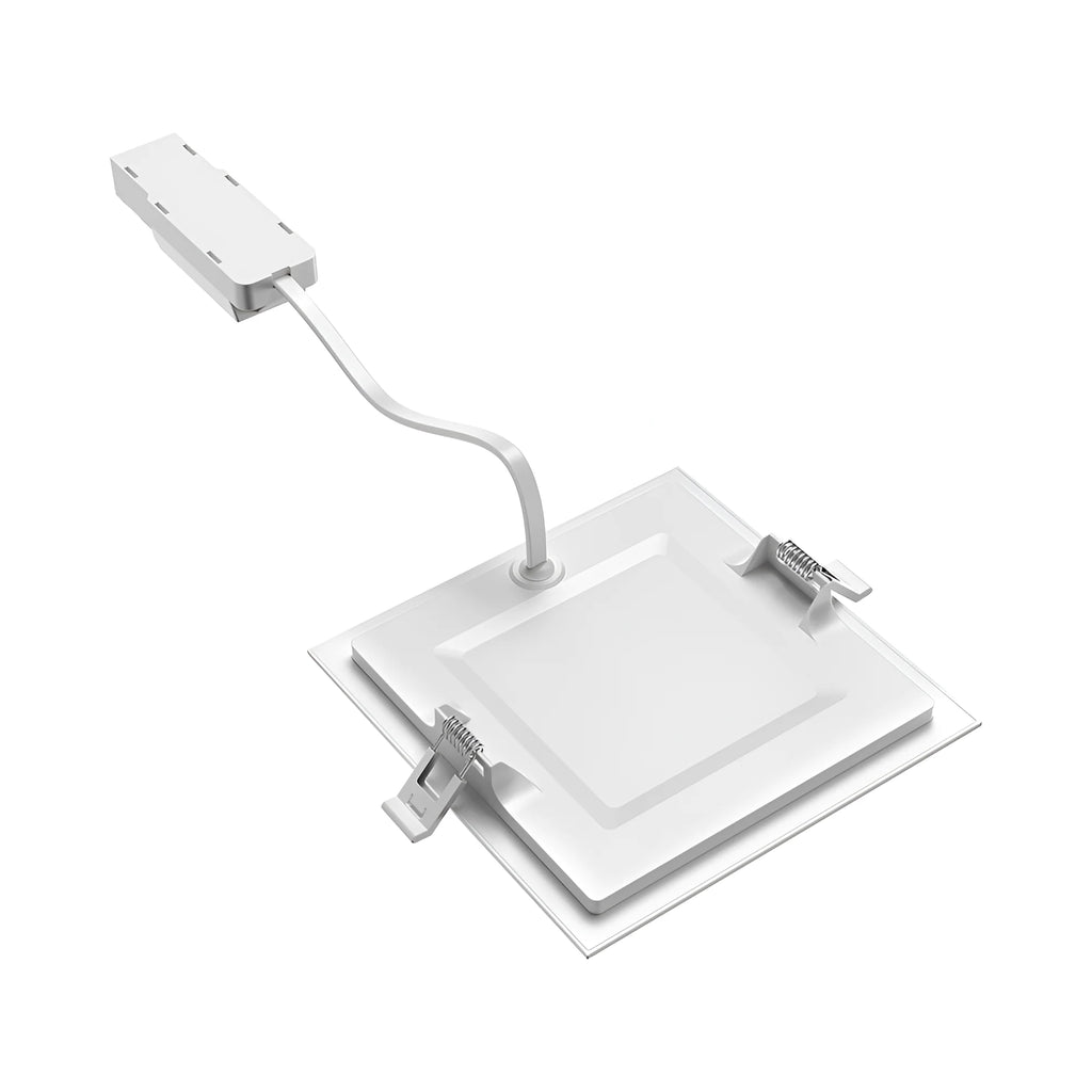 Braytron Smd LED Paneel 12W 3000K Wit CSP SQR 6INC