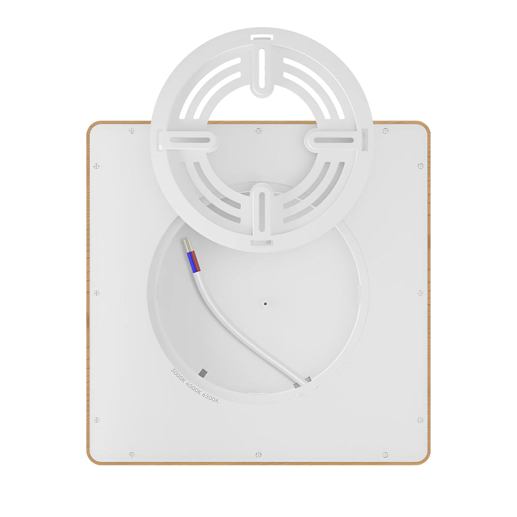 Braytron Jade Plafondlamp 20W SLR WDN SQR 3IN1