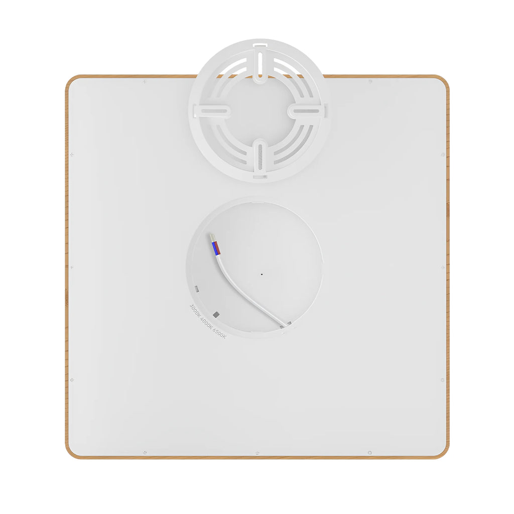 Braytron Jade Plafondlamp 36W SLR WDN SQR 3IN1