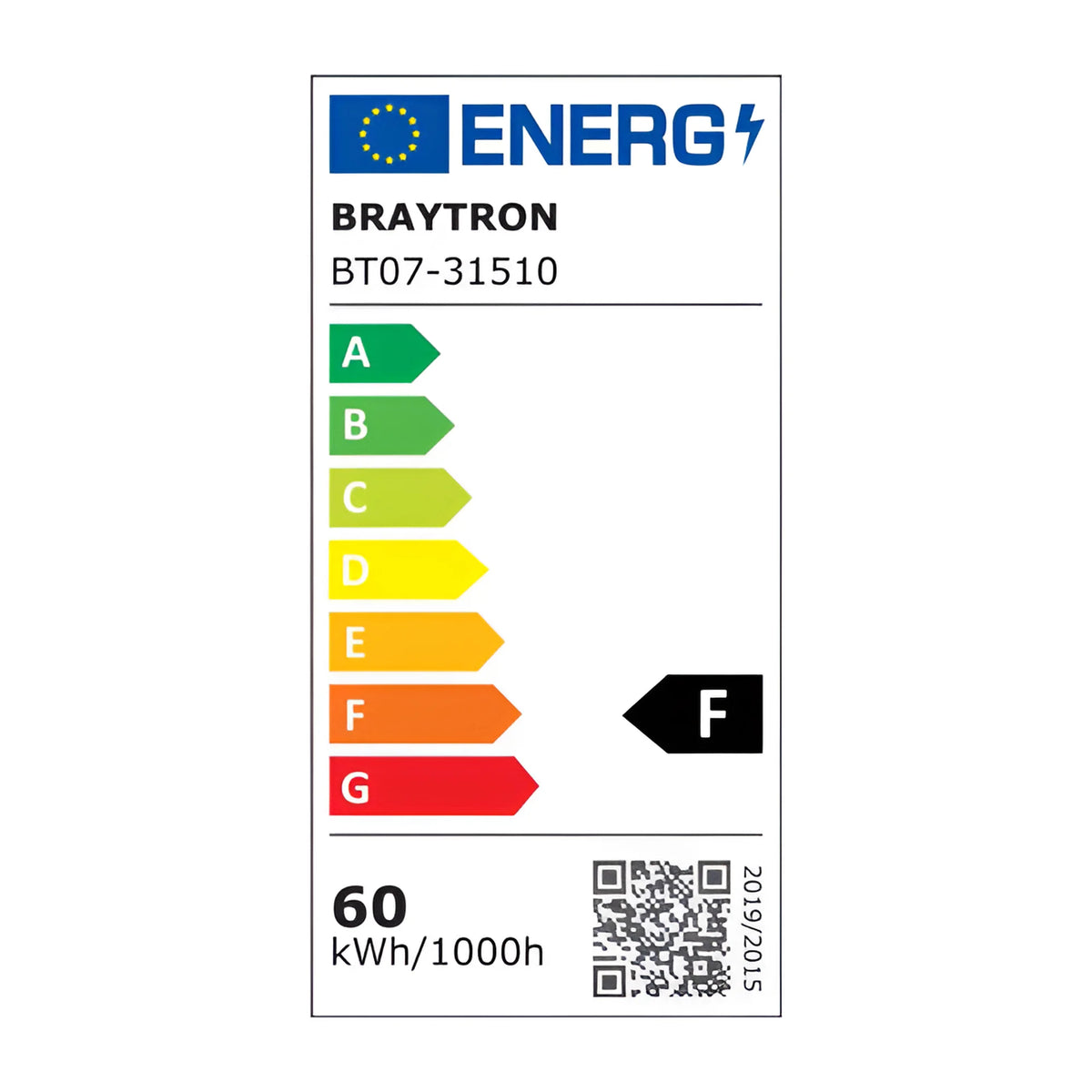 Braytron Proline Waterdichte Armatuur 60W 4000K IP65 IPG M