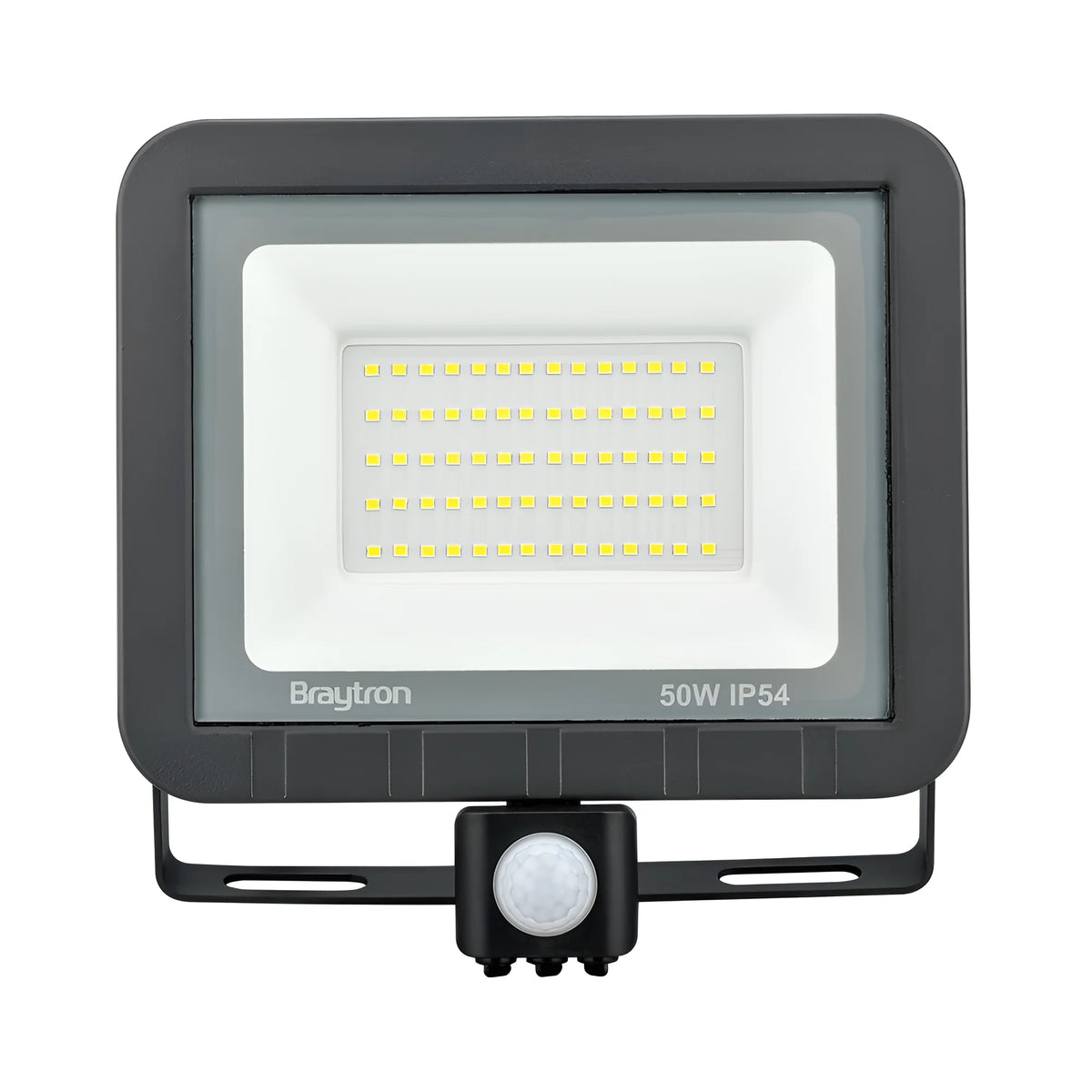 Braytron Flood LED Schijnwerper 50W 3000K IP54 Grijs SC SNS