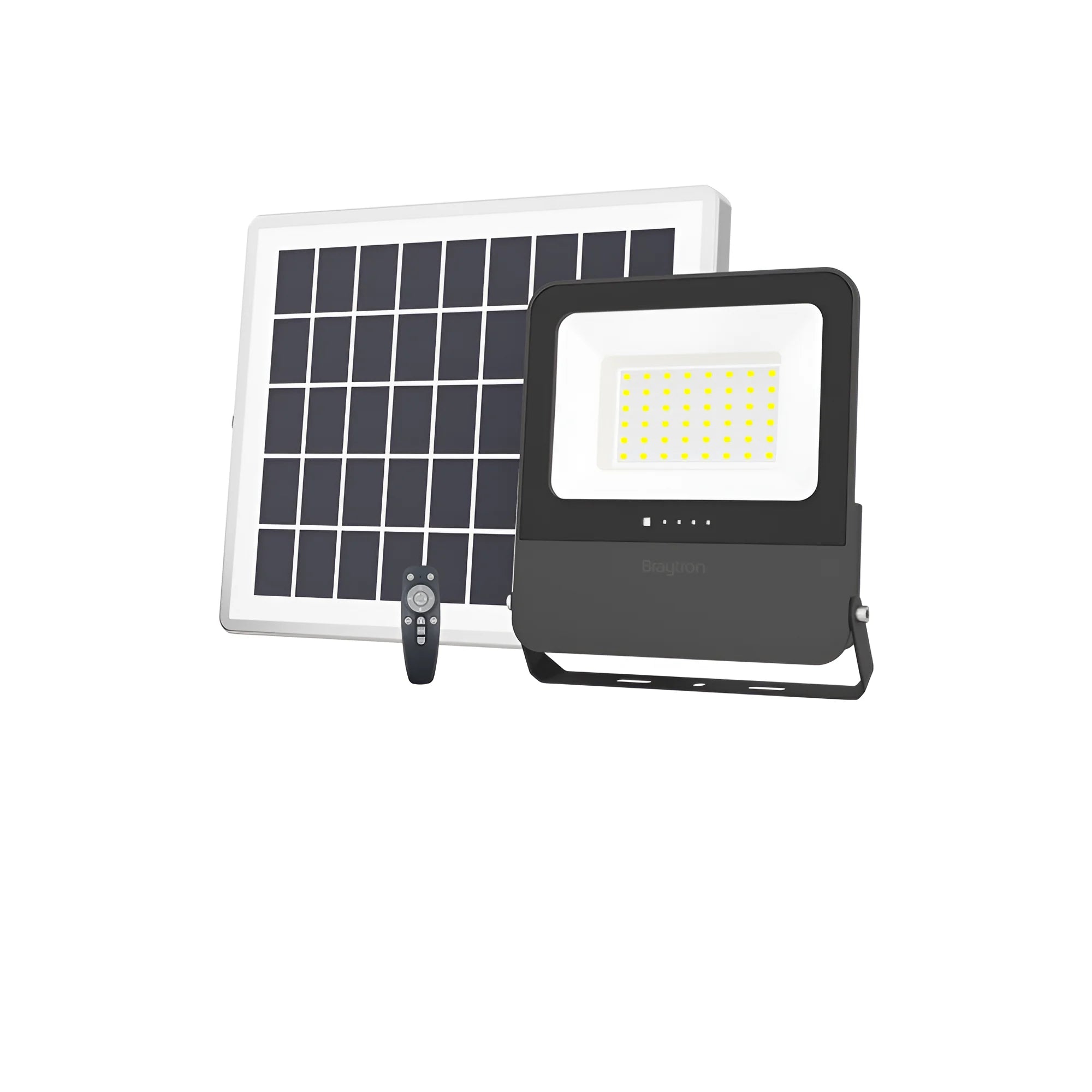 Braytron Solar Pl Solar Schijnwerper 30W IP65 3IN1 RMT