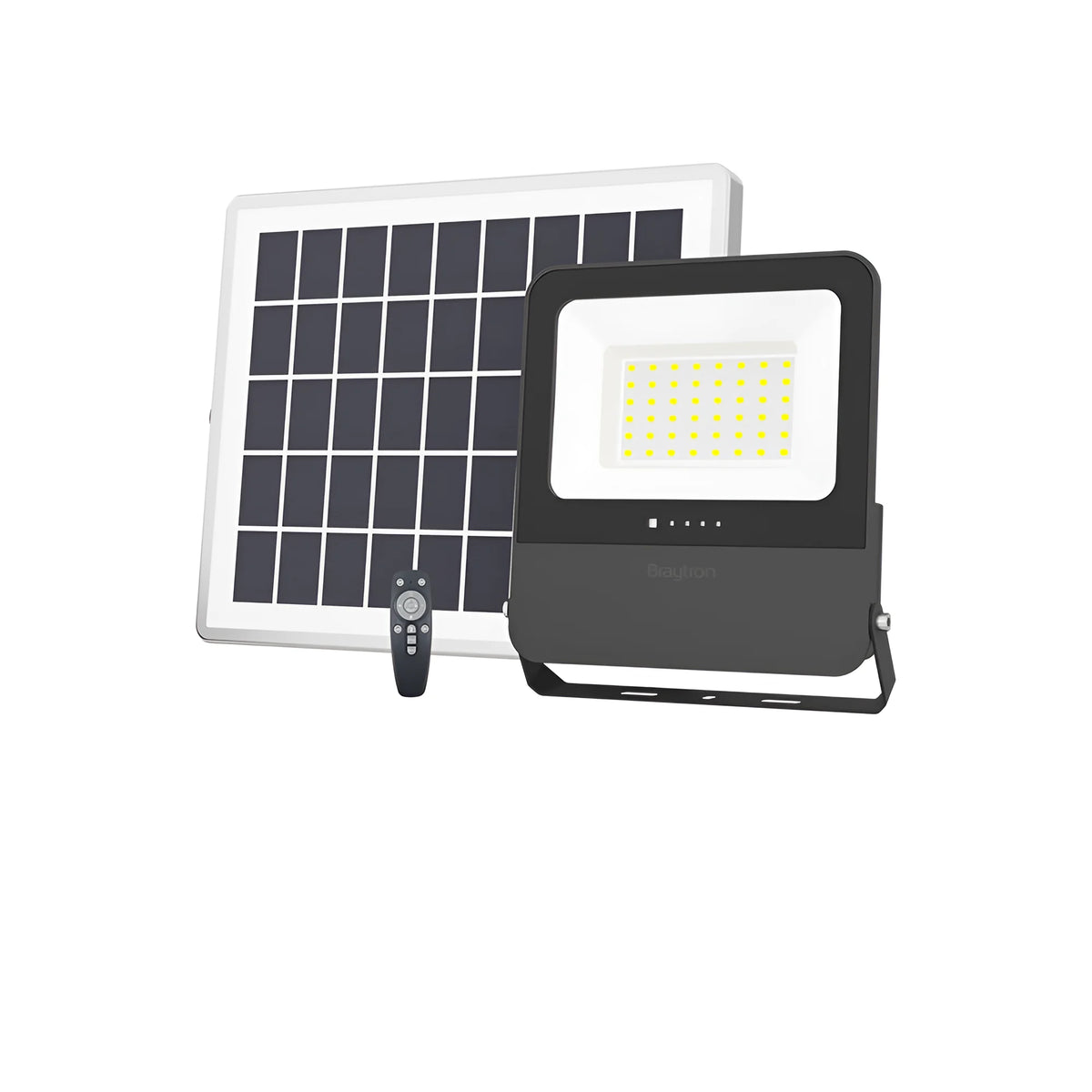 Braytron Solar Pl Solar Schijnwerper 50W IP65 3IN1 RMT