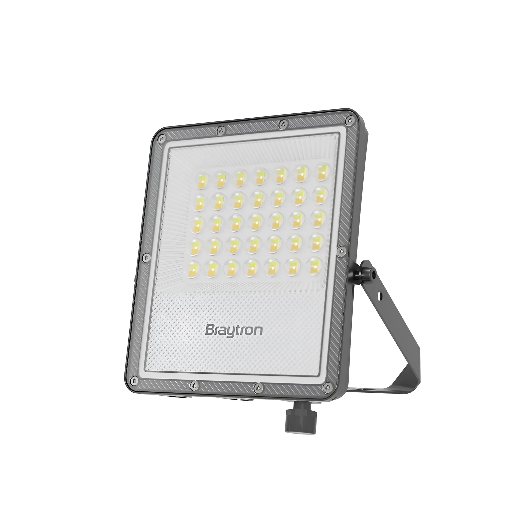 Braytron Flood LED Schijnwerper 30W IP65 Grijs PF 3IN1