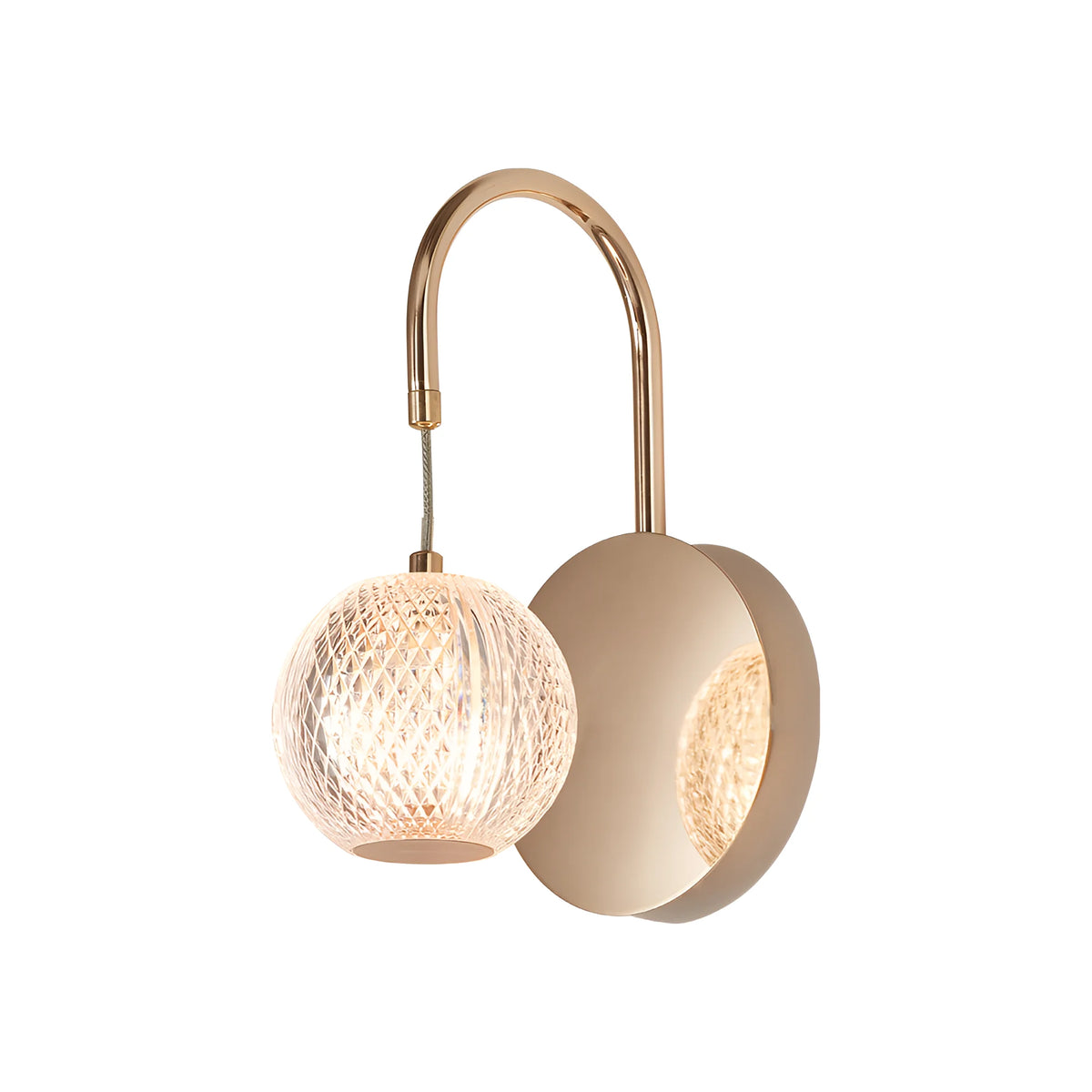Braytron S001W Wandlamp Goud 1H 1xG9