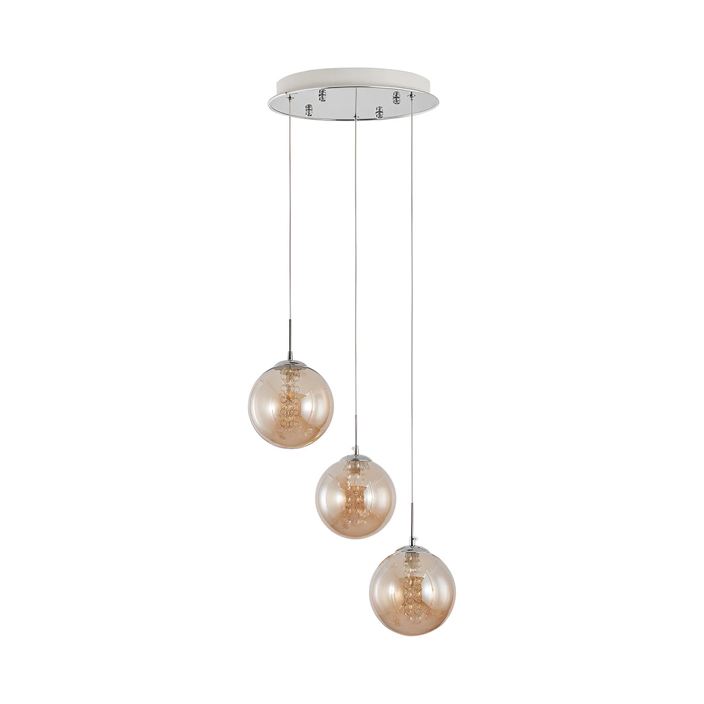 Braytron S003R Hanglamp 3H 3xG9 AMB