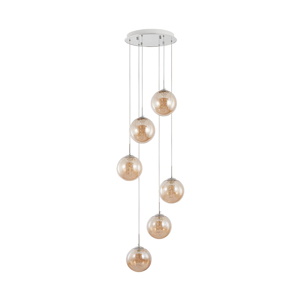 Braytron S003R Hanglamp 6H 6xG9 AMB