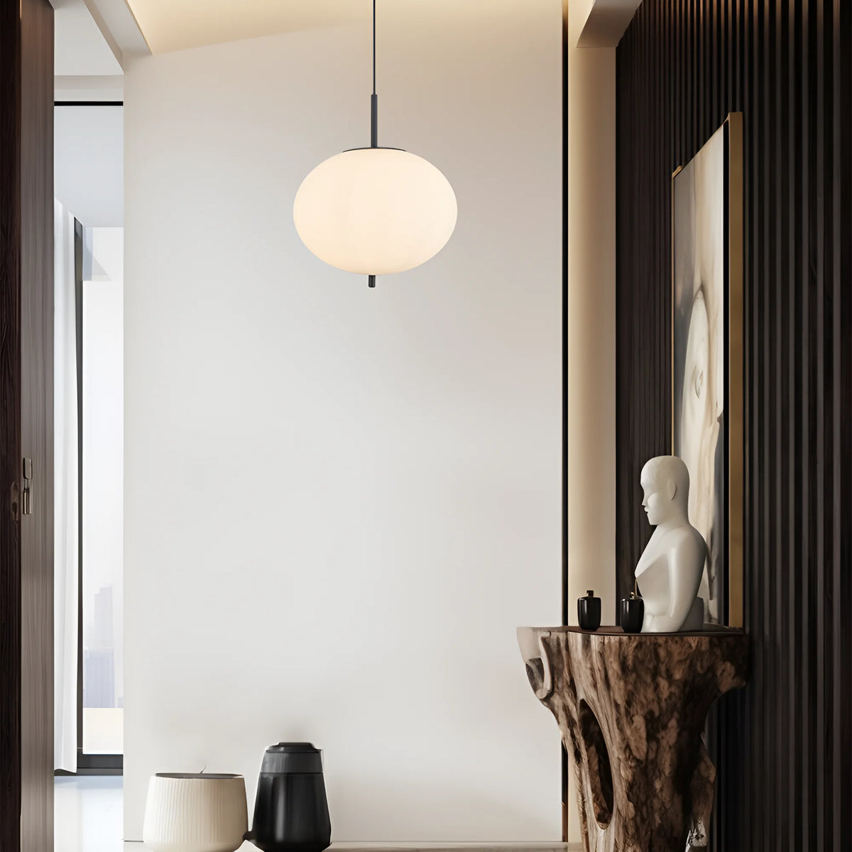 Braytron S011R Hanglamp Zwart 1H 1xE27 OPL