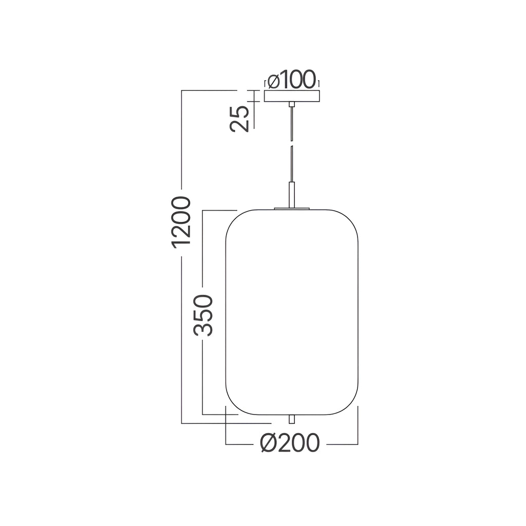 Braytron S011R Hanglamp Zwart 1H 1xE27 OPL