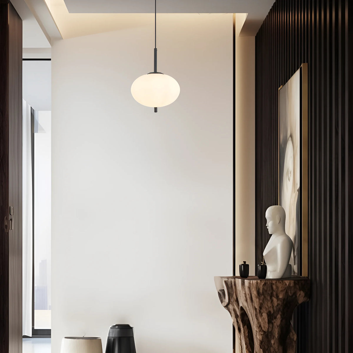Braytron S011R Hanglamp Zwart 1H 1xE14 OPL