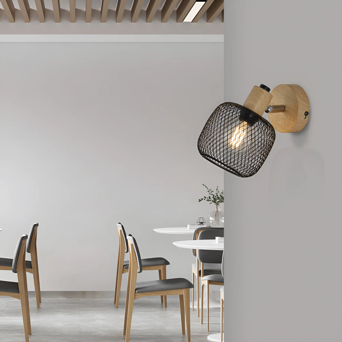 Braytron W001C Wandlamp 1H 1xE14 WDN