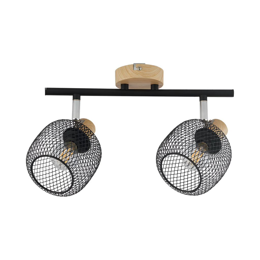 Braytron W001C Plafondlamp 2H 2xE14 WDN