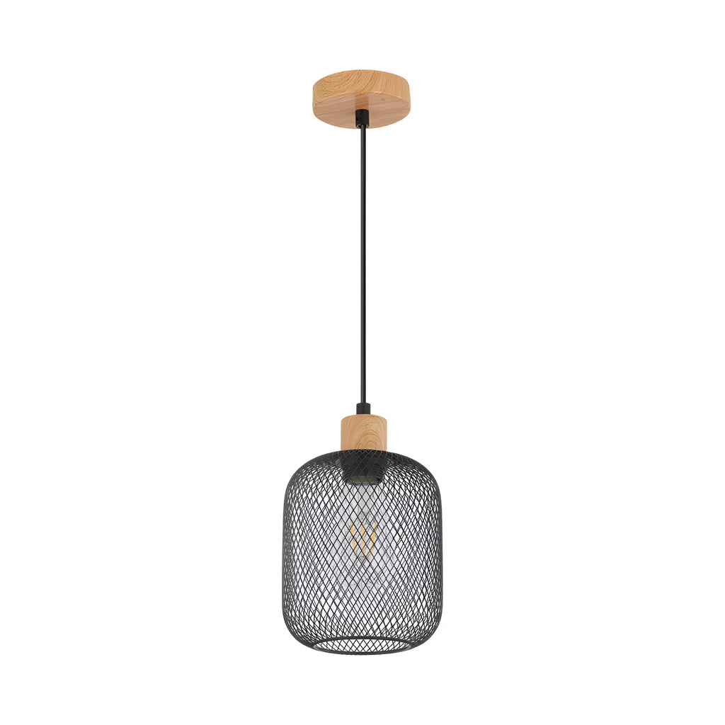 Braytron W001R Hanglamp 1H 1xE27 WDN