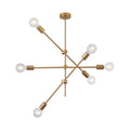 Braytron G004C Hanglamp Goud 6H 6xE27