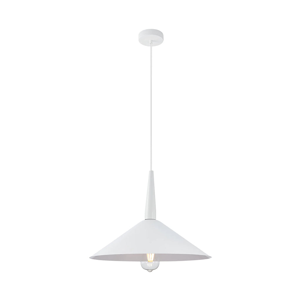 Braytron P009R Hanglamp Wit 1H 1xE27