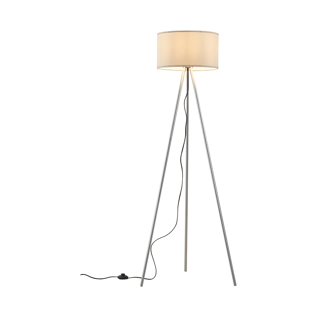 Braytron F003T Vloerlamp Wit 1H 1xE27