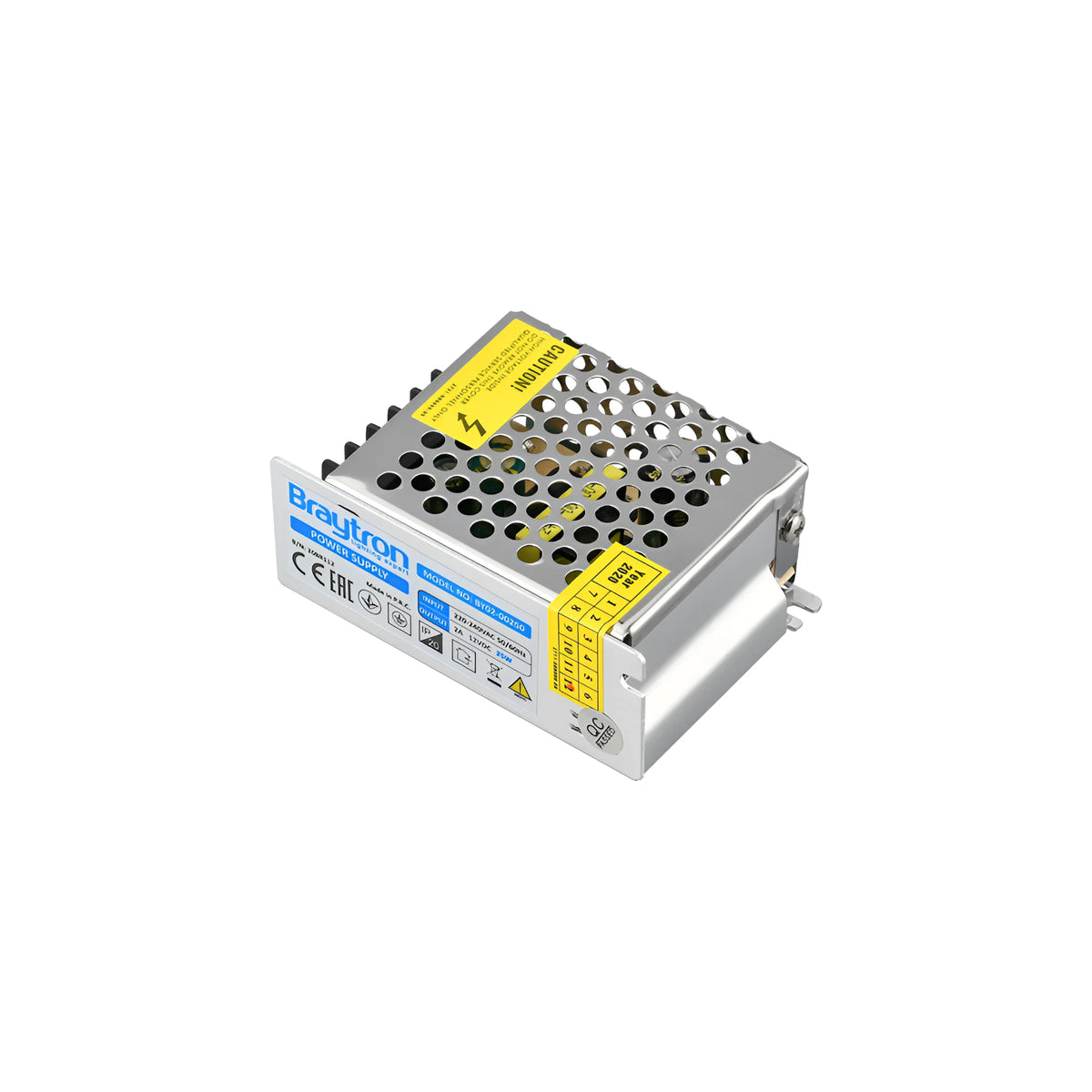 Braytron Voeding 25W IP20 12VDC