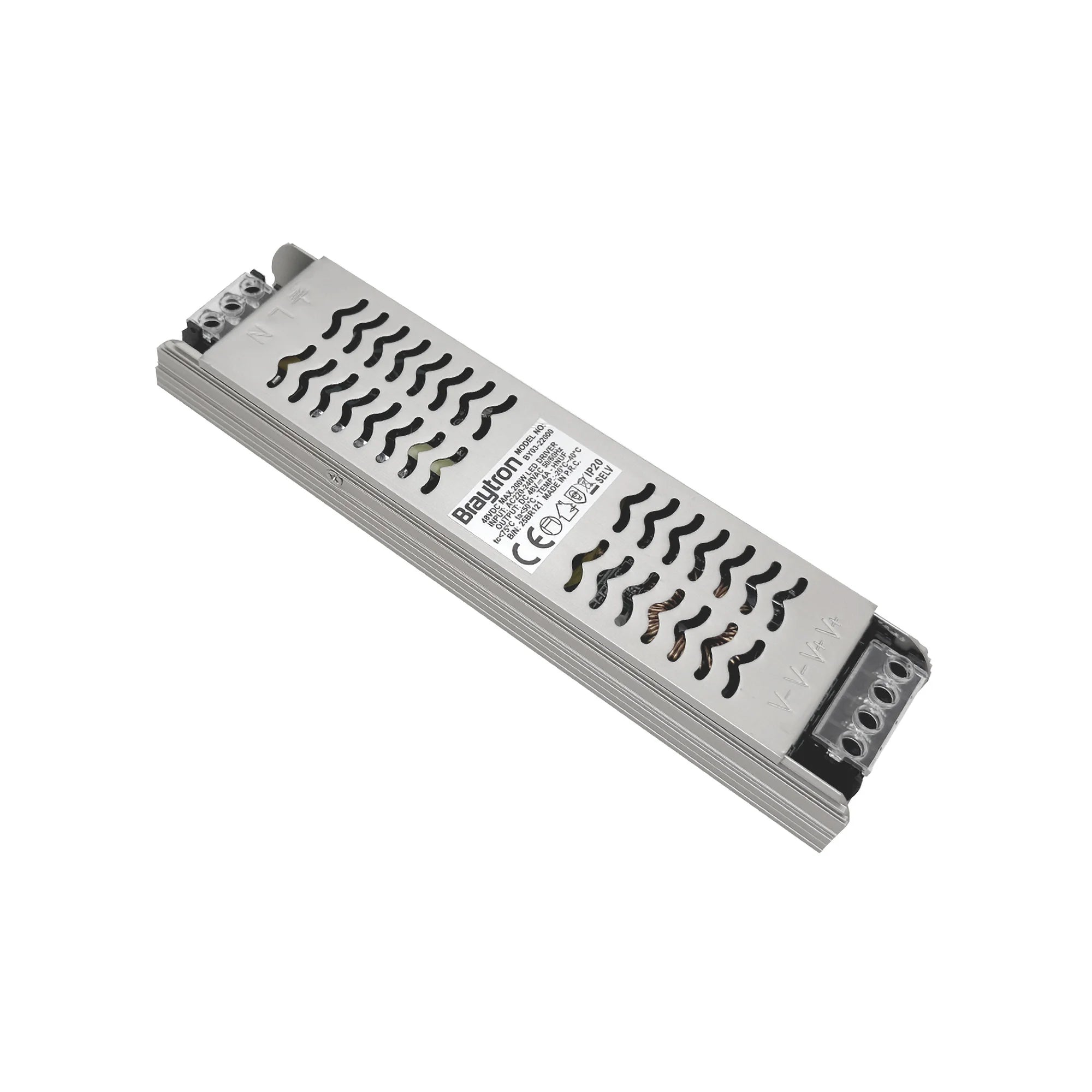 Braytron M20 Voeding 200W IP20 48VDC EXTR