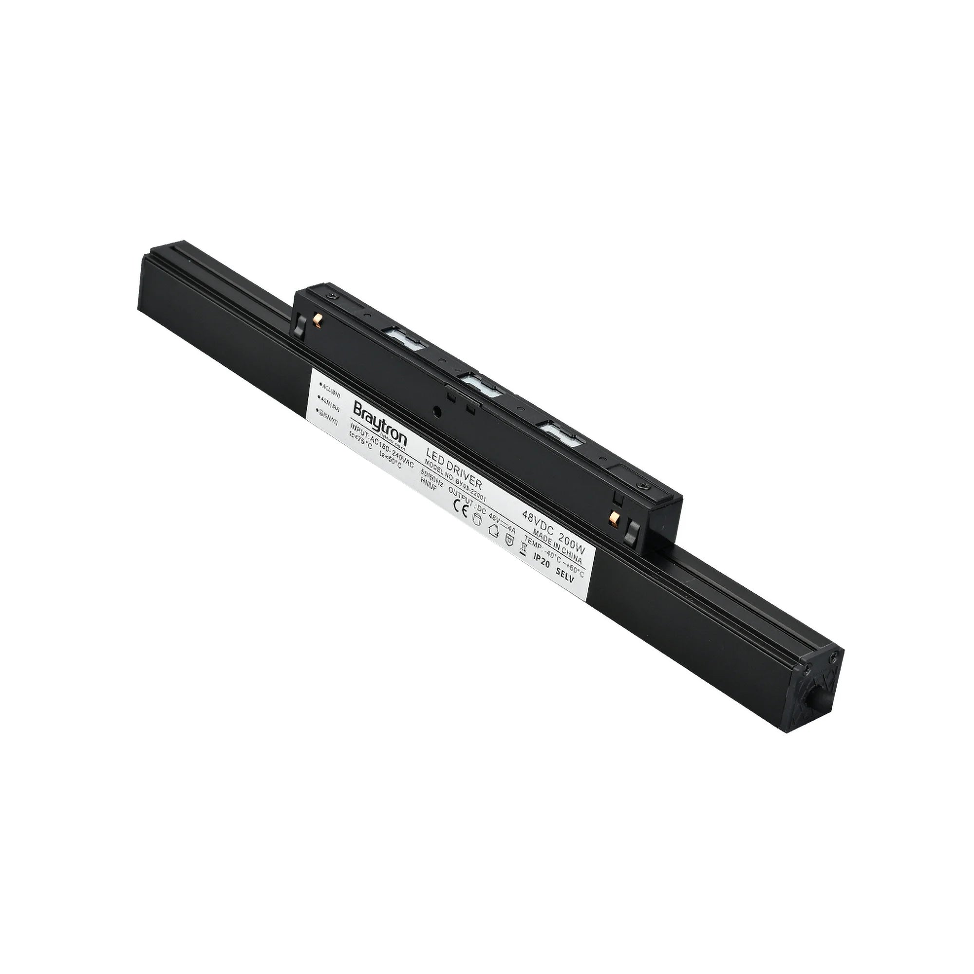 Braytron M20 Voeding 200W IP20 48VDC INTR