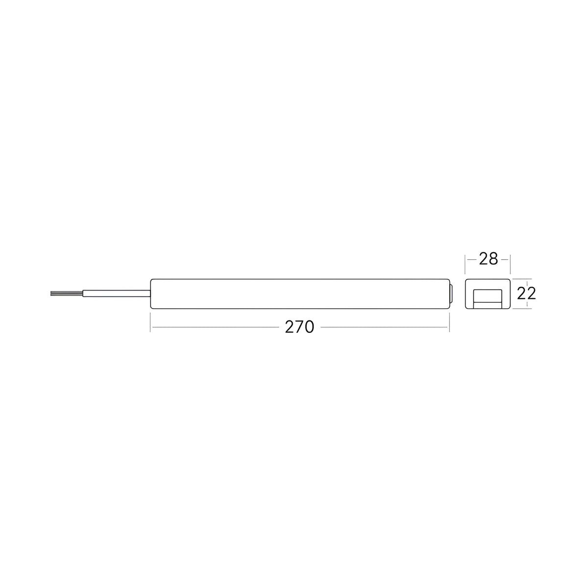 Braytron S20B Voeding 200W IP20 48VDC INTR