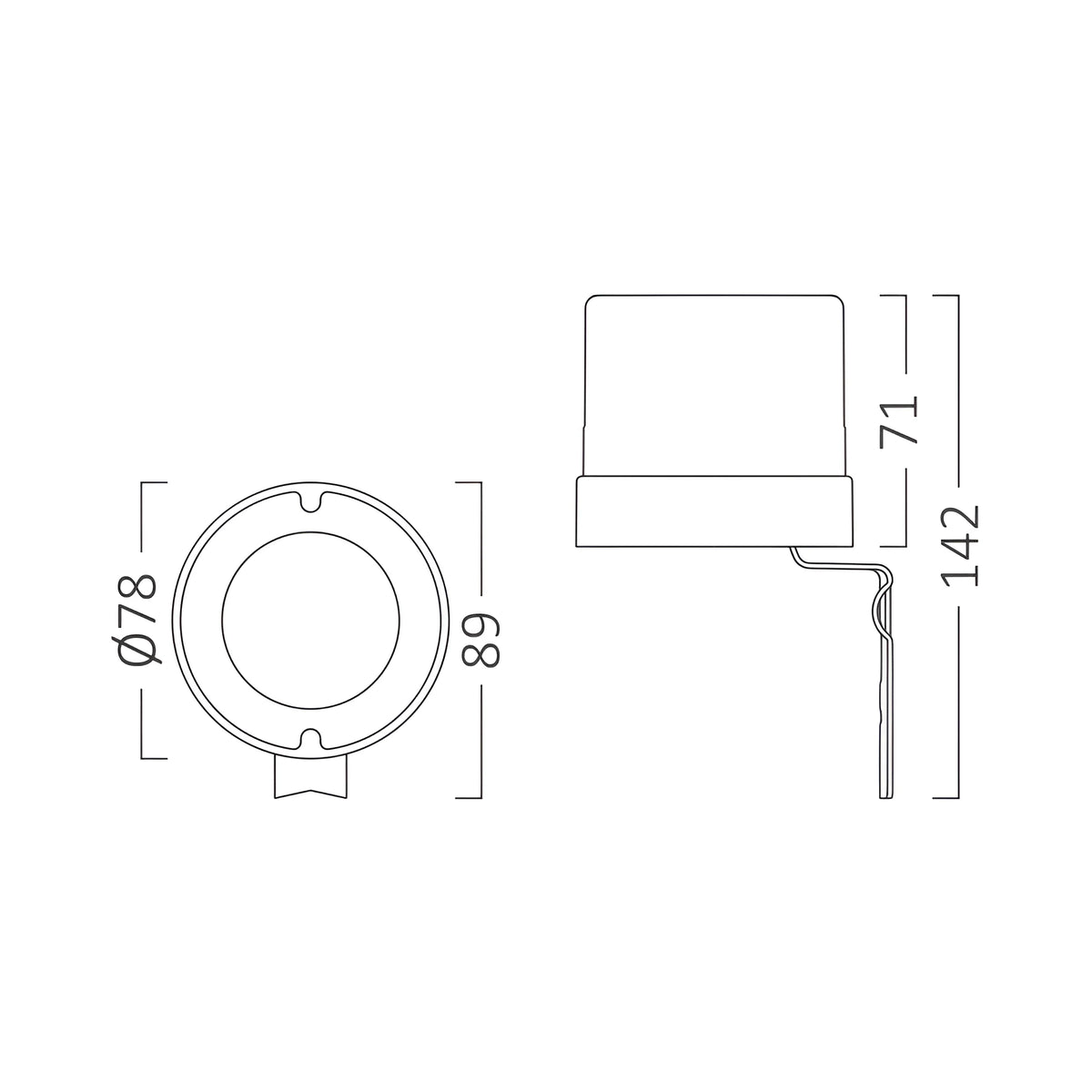 Braytron Ps03 Sensor IP44 25A
