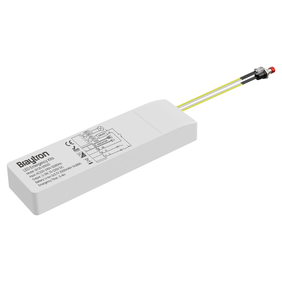 Braytron Eka01 Battery Pack 13W DC 3.7V 3,6Ah (3W 50W)