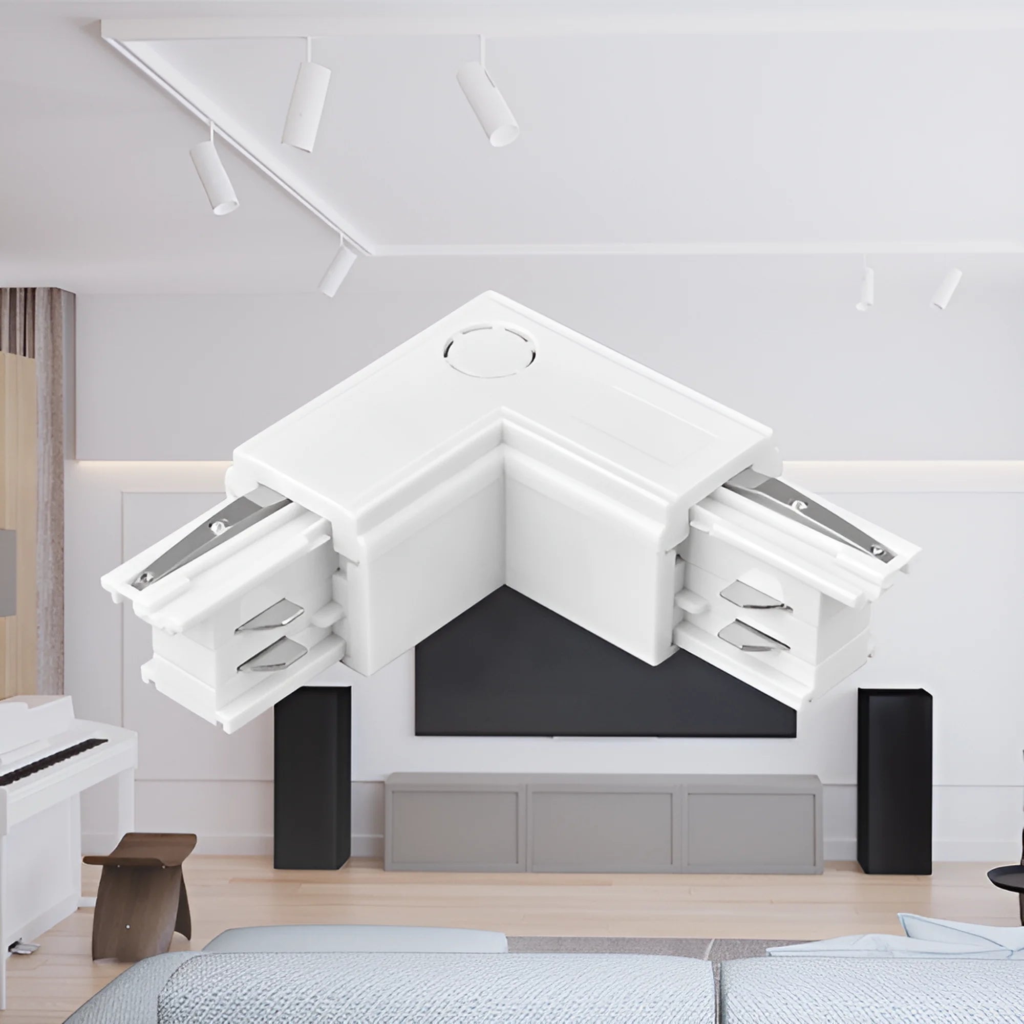 Braytron L Railconnector Wit 4WRS