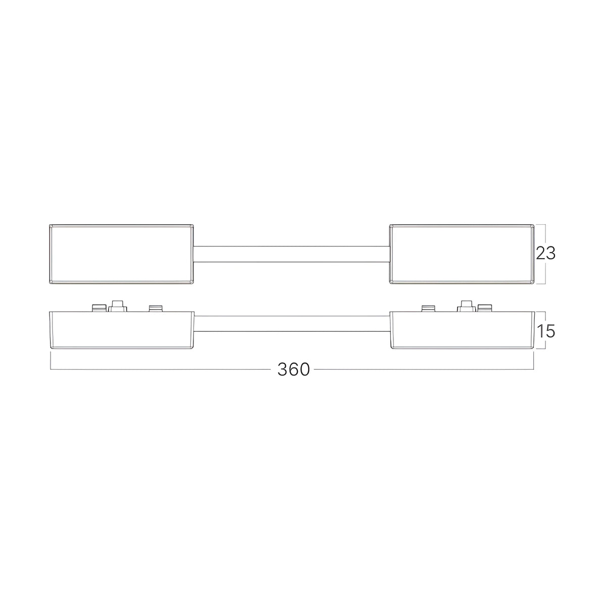 Braytron S20B Connector 48VDC Zwart SC01