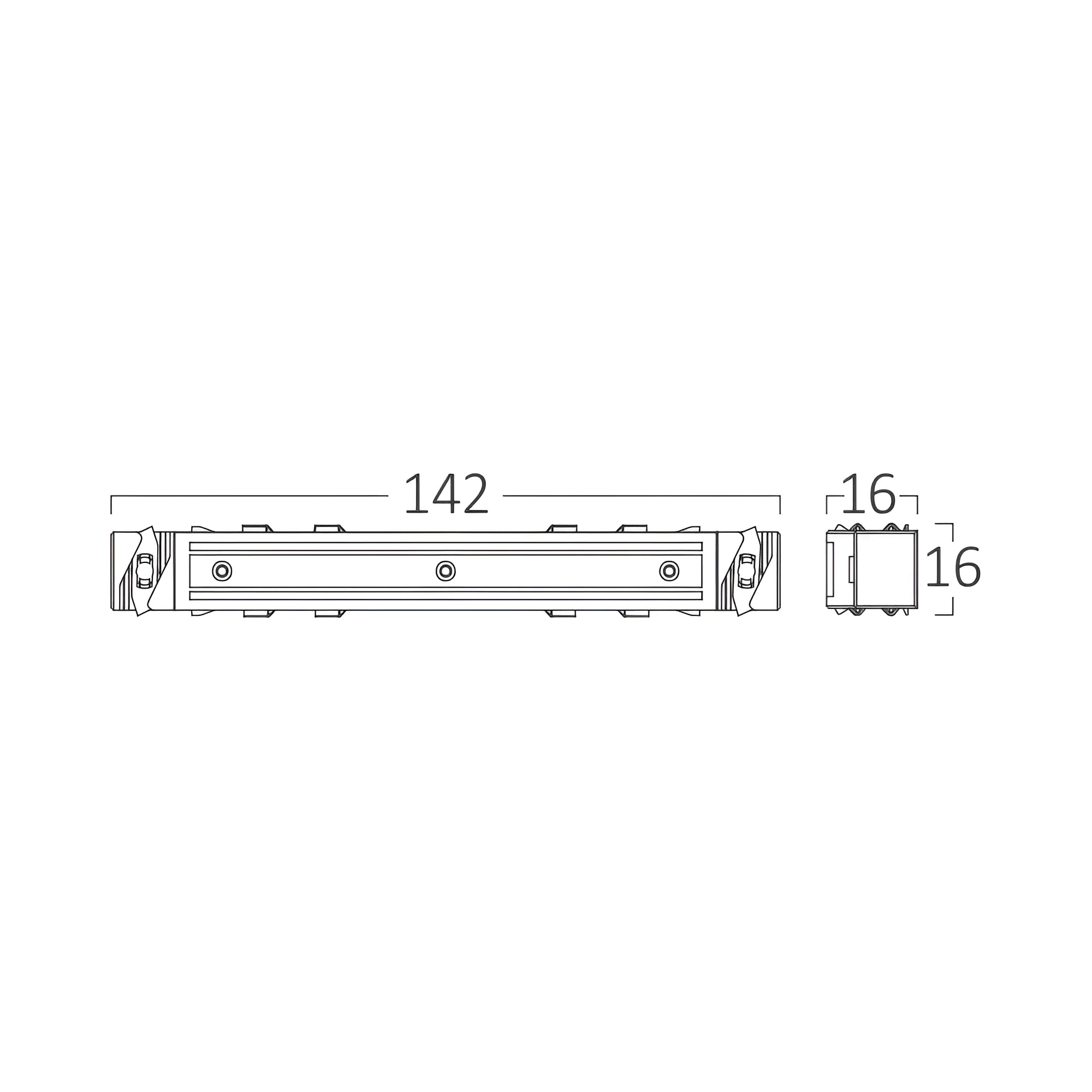 Braytron M20 Connector 48VDC Zwart ST01 2