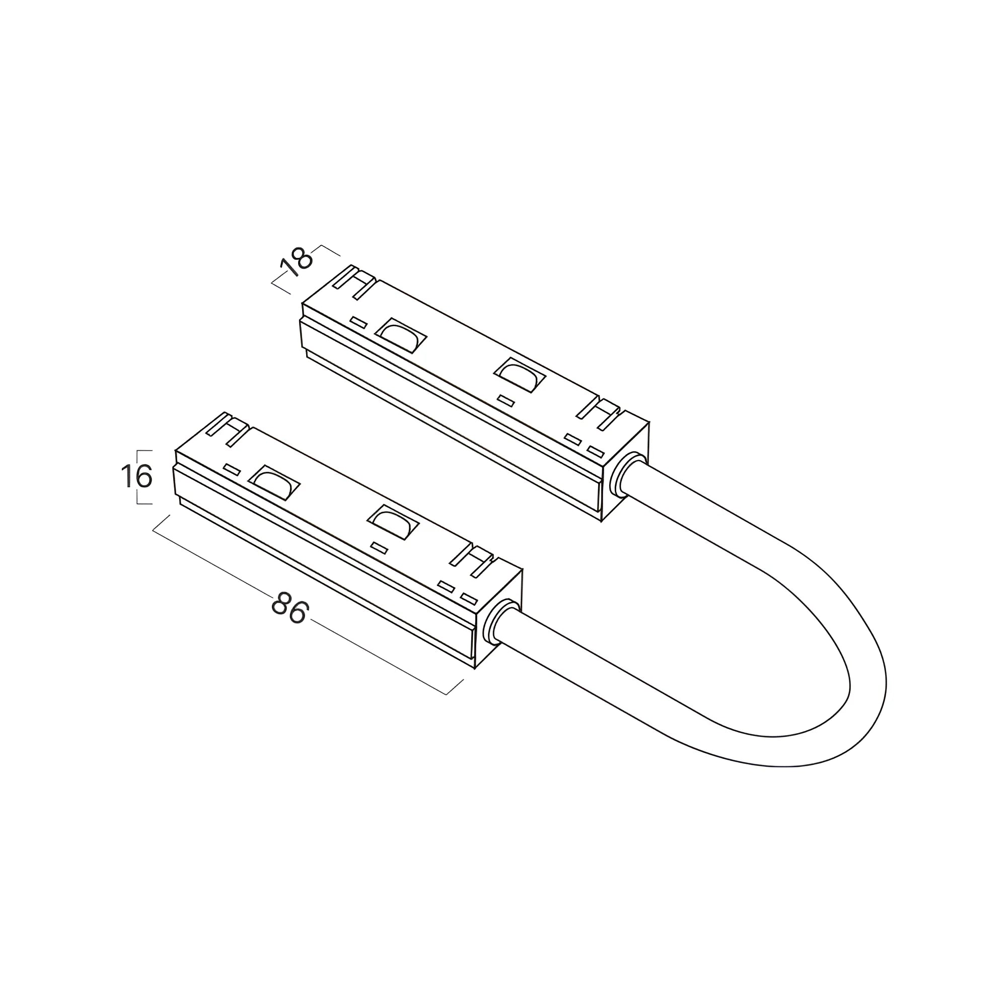 Braytron M20 Connector 48VDC Zwart CR01 2